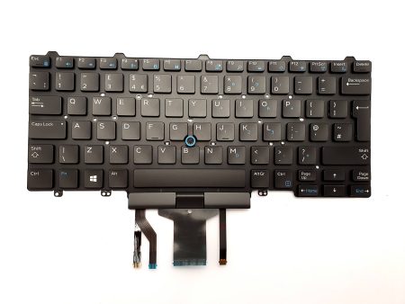 Dell Latitude E5450, E5470, 5480, 5490 Backlit UK QWERTY laptop Keyboard K9V28 Supply