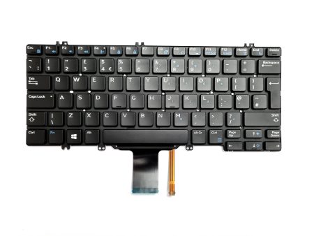 Dell Latitude 5290 7290 UK QWERTY Backlit Keyboard JF8W7 0JF8W7 For Discount