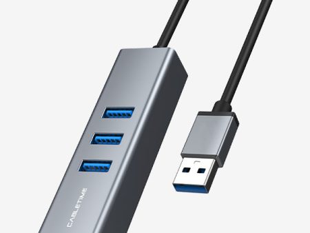 USB 3.0 3 Port Hub With Gigabit Ethernet Adapter Supply