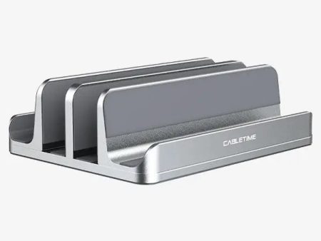 Aluminum Dual Vertical Stand Holder For Laptop Discount