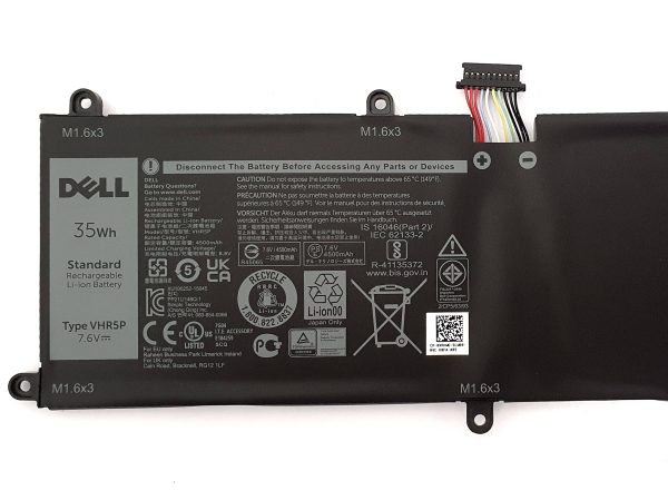 Dell Latitude 11 5175 5179 Tablet Battery 35Wh 2 Cell VHR5P XRHWG Online Sale