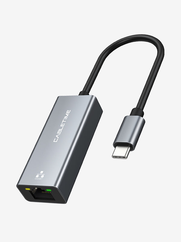 Thunderbolt 3 USB C to Rj45 Ethernet Adapter Fashion